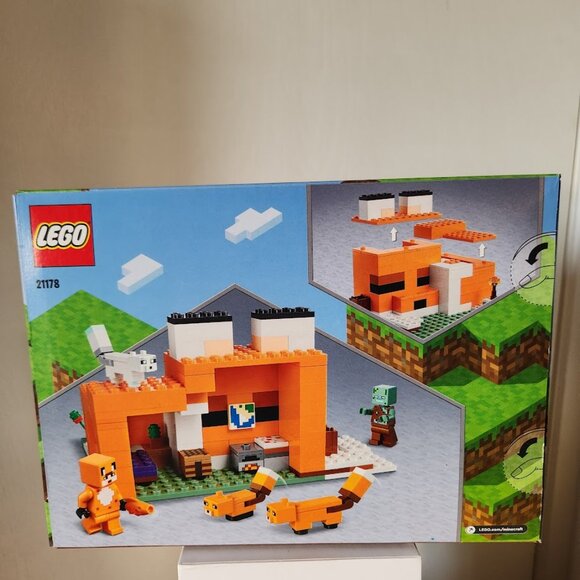 NEW LEGO MINECRAFT Fox Lodge House 21178 Drowned Zombie You will receive: (1) LE - Picture 5 of 9